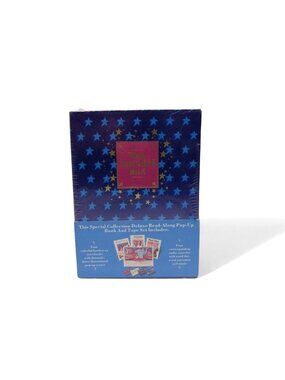 Vintage Disney Storytelling Magic Pop Up Books Cassette Set Sealed 90s